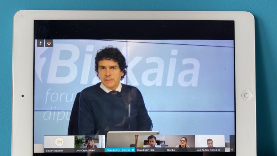 Unai Rementeriak iragarri du Foru Aldundia eta Eusko Jaurlaritzako Osasun saila protokolo bat aztertzen ari direla adineko pertsonen isolamendua egokitzeko eta bizi-kalitatea berreskuratzeko Unai Rementeriak iragarri du Foru Aldundia eta Eusko Jaurlaritzako Osasun saila protokolo bat aztertzen ari direla adineko pertsonen isolamendua egokitzeko eta bizi-kalitatea berreskuratzeko