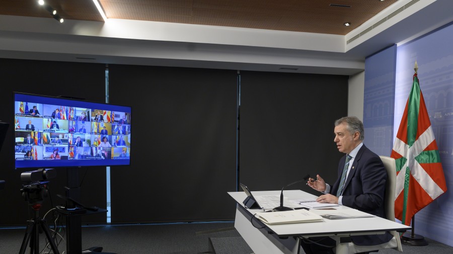 Lehendakari Urkullu: 