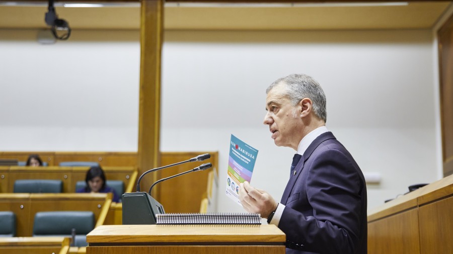 Lehendakari Urkullu: Lehendakari Urkullu: