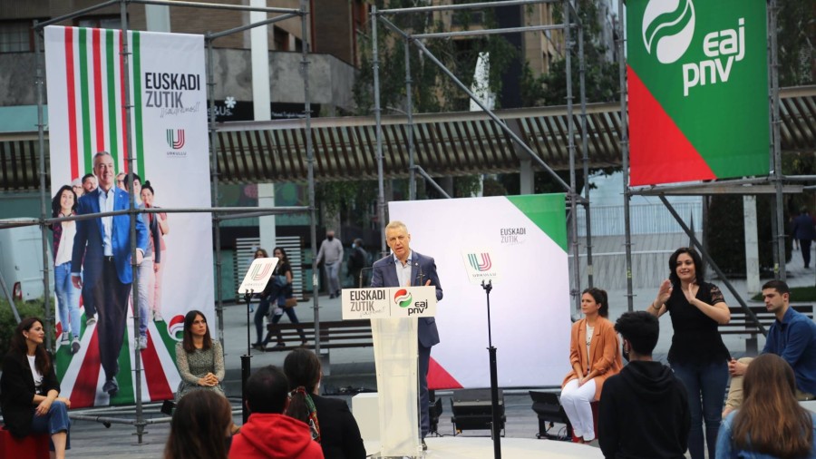 Urkulluk talka-plana lideratuko duela hitzeman du, 30.000 gazteri enplegu bat eta lehen lan esperientzia ahalbidetzera begira