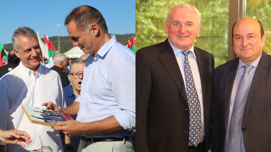 Bertie Ahern, Mayor Zaragoza y el ex presidente de Flandes y el presidente de Córcega encabezan la lista de líderes internacionales que apoyan a Urkullu y a EAJ-PNV Bertie Ahern, Mayor Zaragoza y el ex presidente de Flandes y el presidente de Córcega encabezan la lista de líderes internacionales que apoyan a Urkullu y a EAJ-PNV