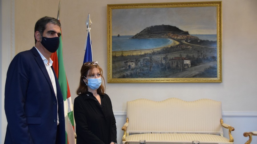 San Sebastián y Biarritz comparten proyectos y definen la colaboración entre las dos ciudades