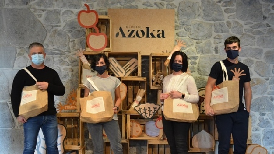 Una nueva imagen de marca y el proyecto Azoka Lagunak, para seguir potenciando y promocionando el Mercado de Tolosa