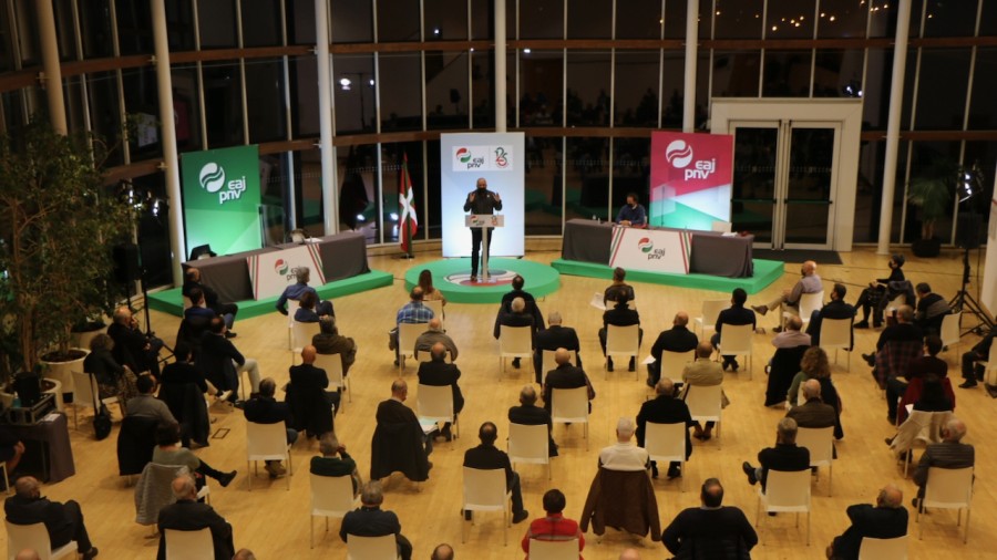 Urge construir la nueva realidad sobre bases de justicia social, crecimiento económico, solidaridad y libertad, subraya Joseba Egibar Urge construir la nueva realidad sobre bases de justicia social, crecimiento económico, solidaridad y libertad, subraya Joseba Egibar