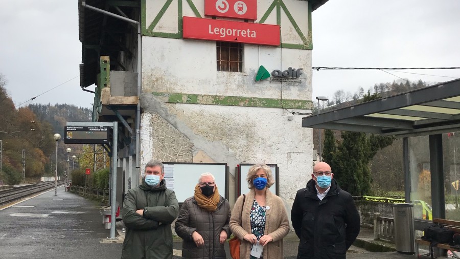 Legorreta contará con una estación de cercanías nueva y cercana gracias al trabajo de EAJ-PNV en el Congreso Legorreta contará con una estación de cercanías nueva y cercana gracias al trabajo de EAJ-PNV en el Congreso
