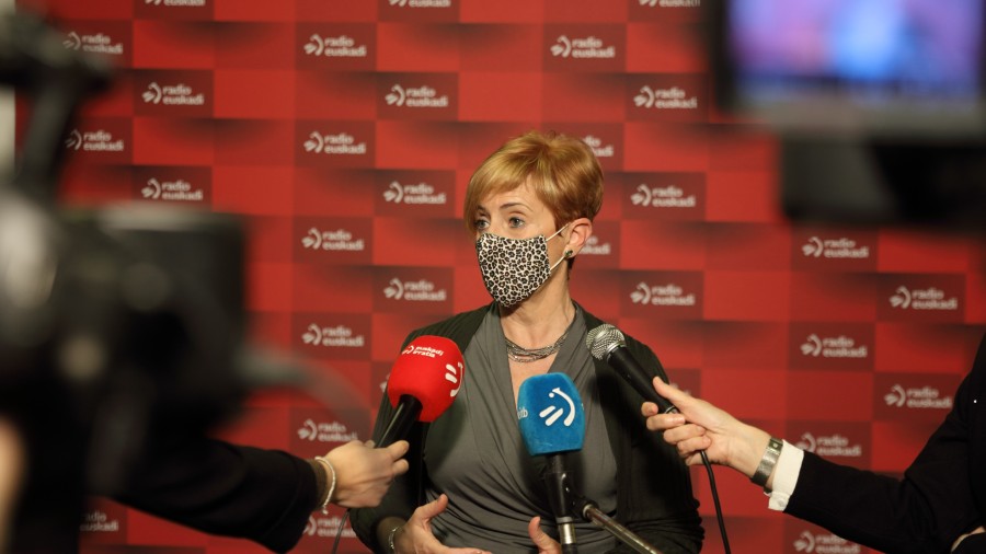 Arantxa Tapia: txertoarekin, ekonomiari segurtasuna ematea lortuko dugu Arantxa Tapia: txertoarekin, ekonomiari segurtasuna ematea lortuko dugu