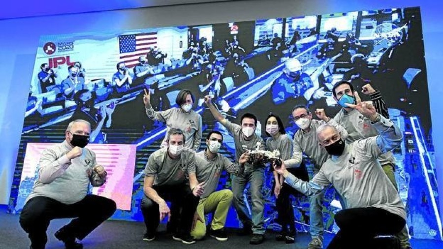Los equipos vascos que trabajan en la misión Los equipos vascos que trabajan en la misión