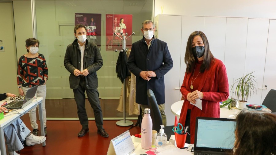 Diputación y Aspegi destacan la importancia de la igualdad en la construcción de la Gipuzkoa post-pandemia Diputación y Aspegi destacan la importancia de la igualdad en la construcción de la Gipuzkoa post-pandemia