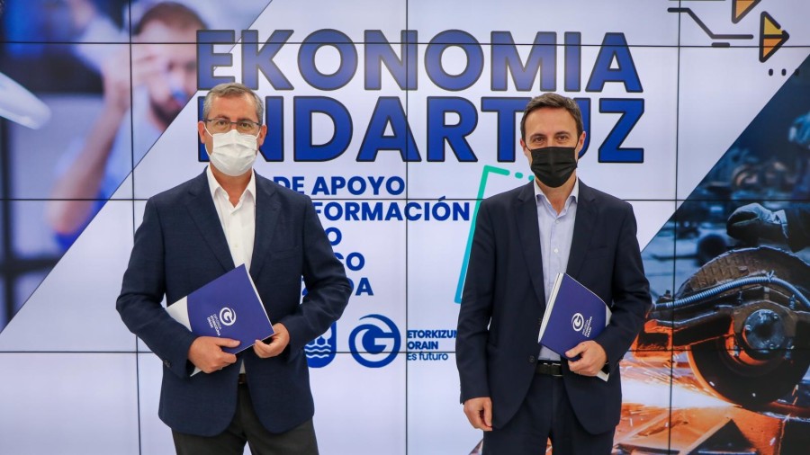 La Diputación Foral activará medidas con un alcance de 95 millones de euros para fortalecer el tejido económico de Gipuzkoa  