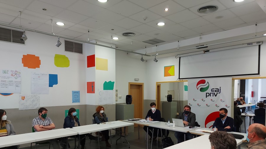 EAJ-PNV Nafarroa retoma los encuentros presenciales de zona con representantes de Lizarra, Viana, Aiegi y Tafalla