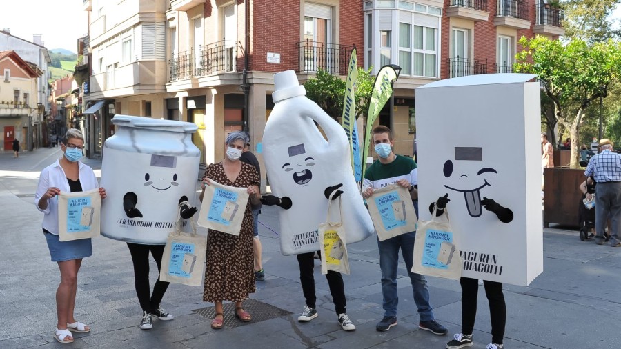   El Ayuntamiento de Andoain llama a la ciudadanía a mejorar la recogida selectiva de residuos