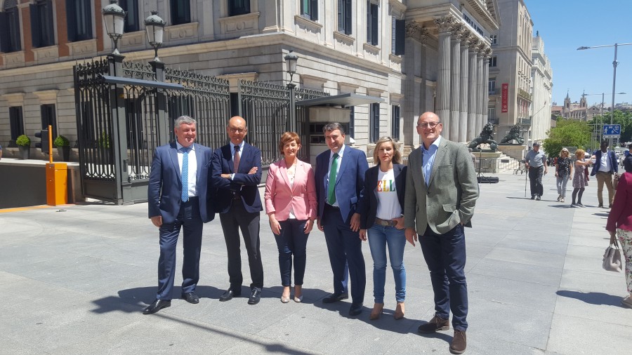 El Grupo Vasco logra incrementar las frecuencias en la línea Bilbao-Karrantza e impulsar las infraestructuras hidráulicas de Añarbe y EDAR Galindo