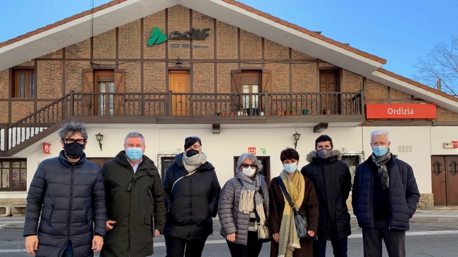 EAJ-PNV pozik agertu da ADIFekin sinatu zuen akordioaren ondorioz Ordiziako tren geltokiko obren bigarren fasea hasi delako
