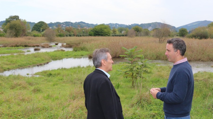 URA destinará 3,4 millones de euros para la defensa frente a las inundaciones en la Bahía de Txingudi