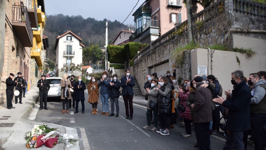 El Ayuntamiento de Donostia recuerda a Eugenio Olaciregu