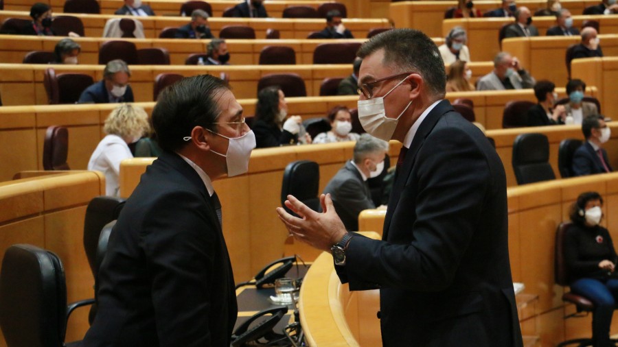 Garapenerako Lankidetzari buruzko Legean autonomia erkidegoen eskumenak “bahitzea” leporatu dio Imanol Landak Espainiako Gobernuari