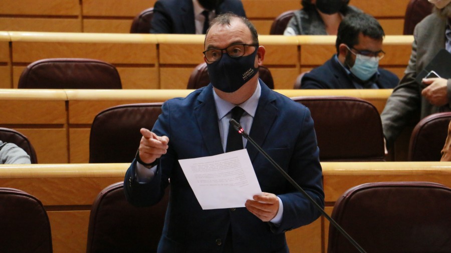 Luke Uribe-Etxebarria urge al Gobierno español a reclamar medidas a nivel europeo para hacer frente a las consecuencias económicas de la invasión de Ucrania