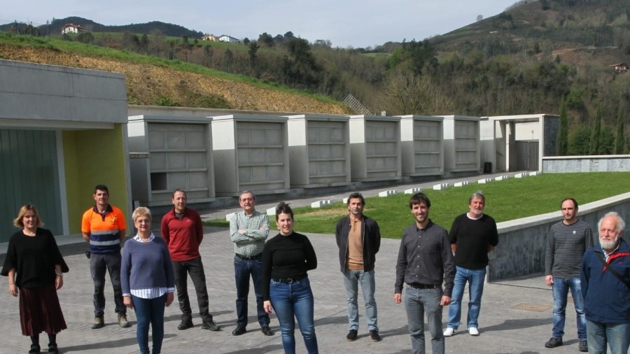 EAJ-PNV propone destinar el `espacio vacío´ del nuevo cementerio a un columbario donde las personas y familias tengan un lugar individualizado para depositar las cenizas