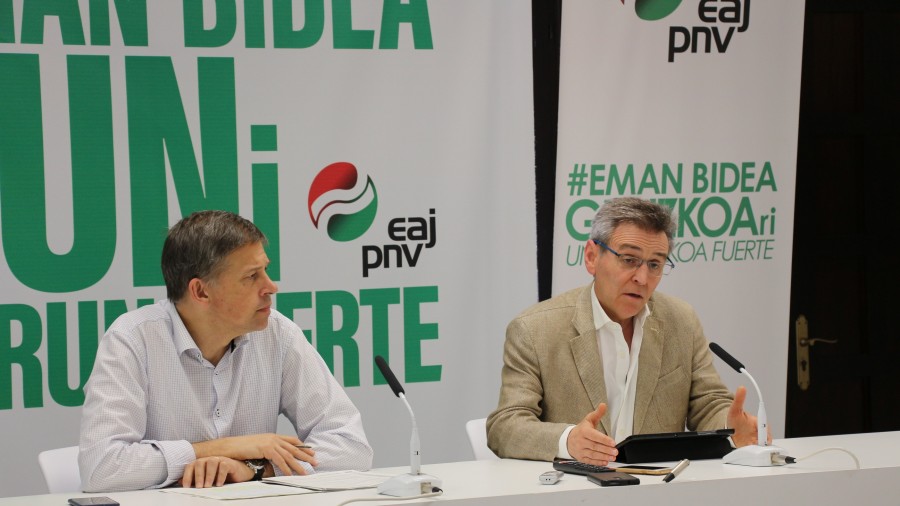 EAJ-PNV cree que la renaturalización de la rivera del Bidasoa no puede esperar más