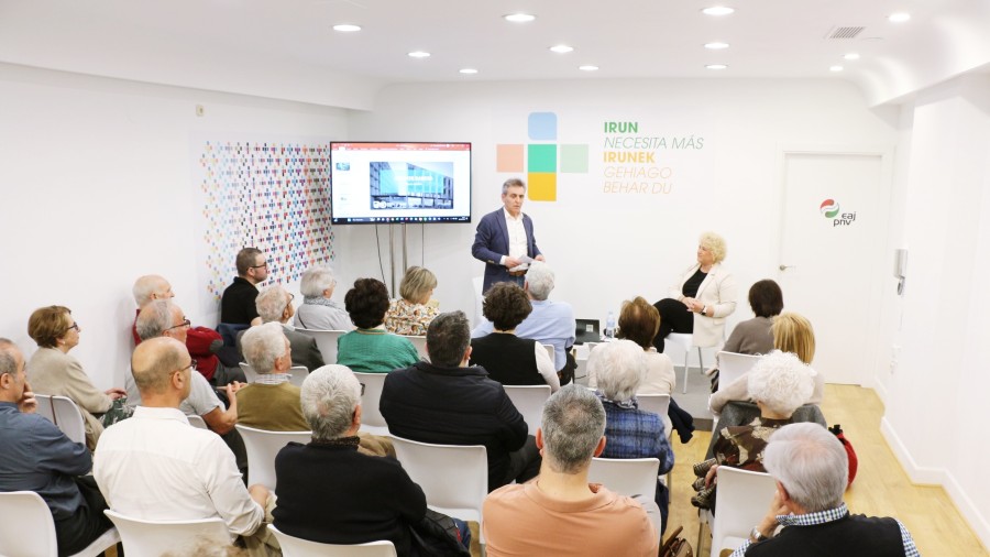 Iridoy “El cuidado de nuestros mayores y la inclusión social de los más desfavorecidos es clave para el PNV”