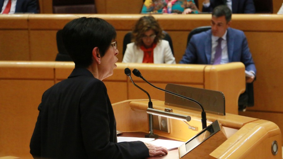 Estefanía Beltrán de Herediak “irmotasun handiagoa” eskatu dio Pedro Sánchezi Frantziari Atlantikoko Korridorea amaitu dezan exijitzeko Estefanía Beltrán de Herediak “irmotasun handiagoa” eskatu dio Pedro Sánchezi Frantziari Atlantikoko Korridorea amaitu dezan exijitzeko