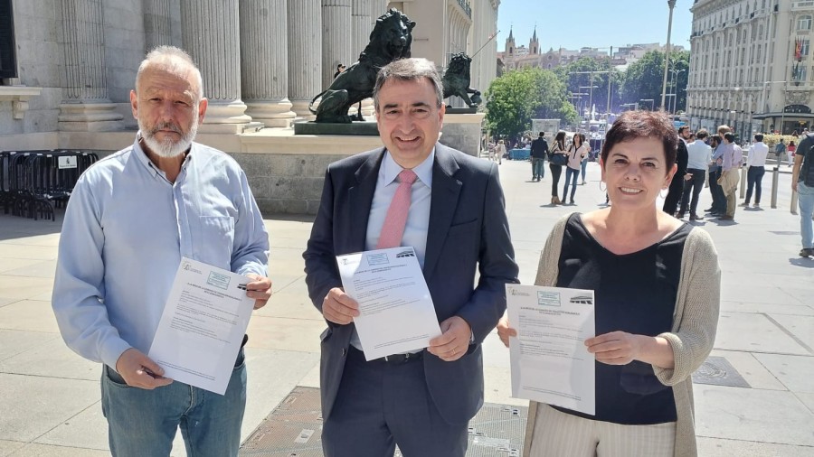 Euskal Taldeak, EH Bildurekin eta Unidas Podemosekin batera, zuzenketa bat aurkeztu du Usansoloren desanexioa ahalbidetzeko Euskal Taldeak, EH Bildurekin eta Unidas Podemosekin batera, zuzenketa bat aurkeztu du Usansoloren desanexioa ahalbidetzeko