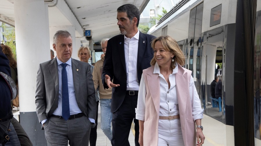 EAJ-PNV exige a Madrid y a París que apuesten de verdad por el tren para que Gipuzkoa y Donostia culminen su transición hacia la movilidad del futuro