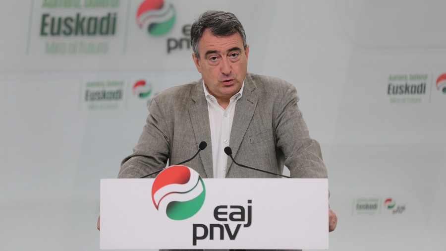 EAJ-PNV considera “sorprendente” y “poco justificable” la convocatoria anticipada de elecciones anunciada por Pedro Sánchez