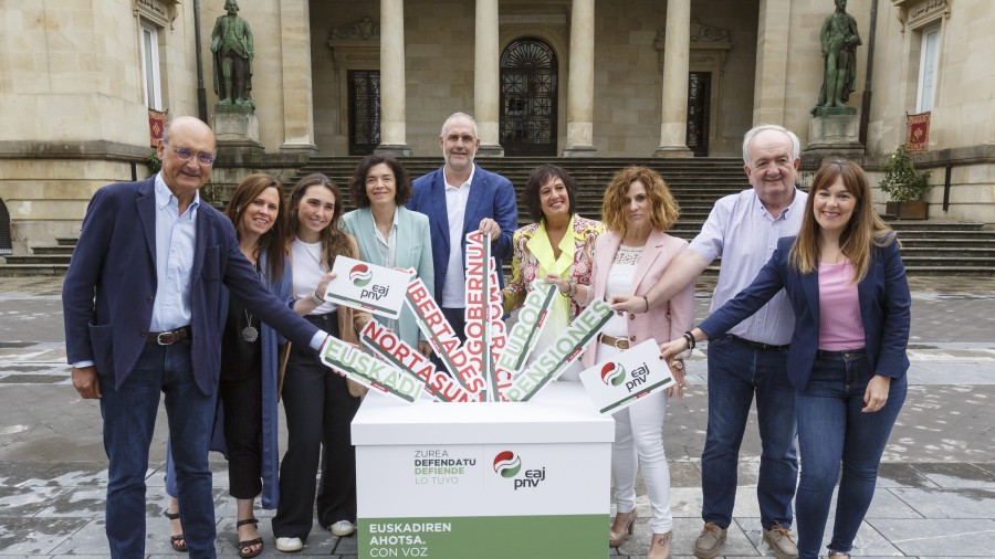 Mikel Legarda: “EAJ-PNV es la referencia de la voz de Euskadi en Madrid”