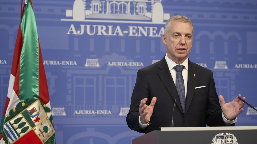 Urkullu Lehendakariaren adierazpena azken gertakarien aurrean Urkullu Lehendakariaren adierazpena azken gertakarien aurrean