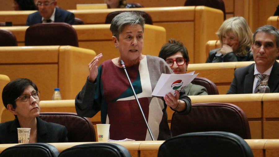 Nerea Ahedo evidencia al ministro Bustinduy que plantea en sus leyes ayudas a la crianza por hijo o hija menores que las que prometen para Euskadi en precampaña