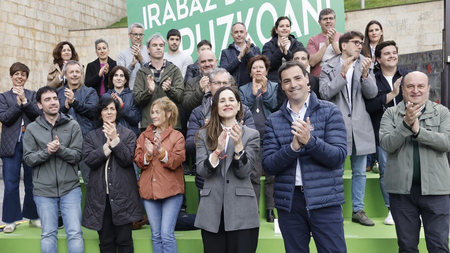 EAJ-PNV pide el voto para “seguir mejorando Euskadi” frente a “aventuras sin final feliz” como las de López en Ajuria Enea, Maroto en Gasteiz o Bildu en Gipuzkoa