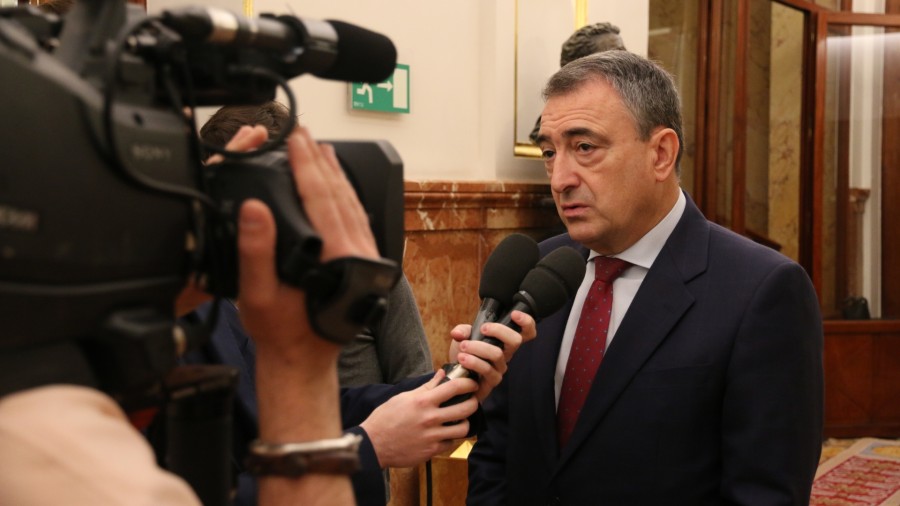 El Grupo Vasco acoge con satisfacción el resultado de la primera reunión de la Comisión de Cooperación Bilateral Gobierno Vasco-Gobierno español, en cumplimiento del pacto PNV-PSOE