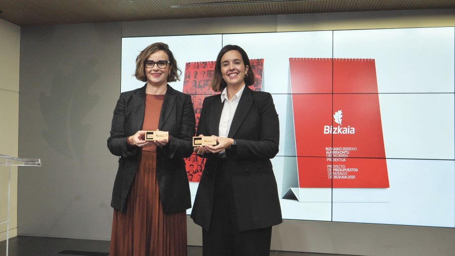 Itxaso Berrojalbiz: “Bizkaia tendrá presupuestos un año más, y lo hará con un acuerdo con el principal partido de la oposición