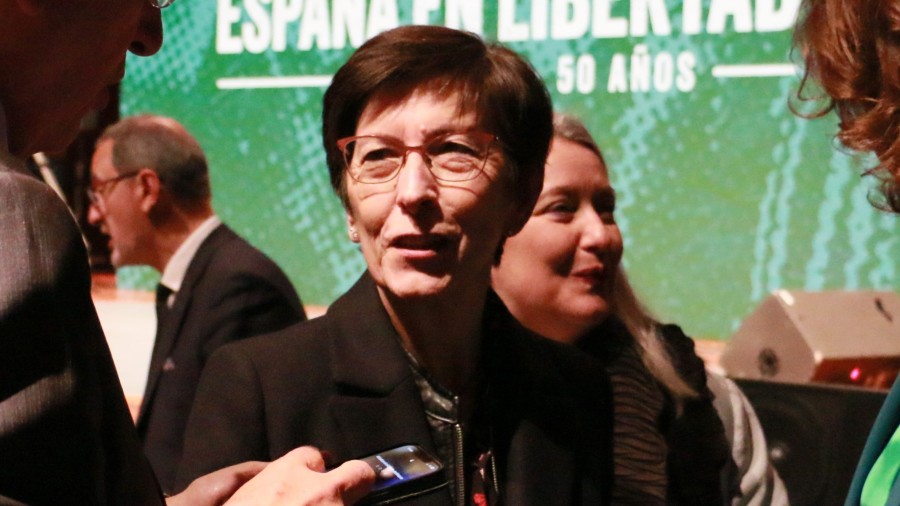 Francisco Franco diktadorearen heriotzaren 50. urteurrenerako Espainiako Gobernuak antolatu dituen ekitaldien aurkezpenean izan da EAJ-PNV