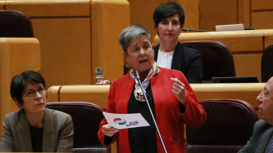 Nerea Ahedo reprocha al Gobierno crear falsas expectativas sobre el permiso parental de ocho semanas y le apremia a hacer efectiva su retribución