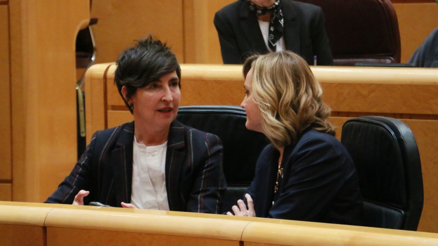 María Dolores Etxano urge a la ministra Pilar Alegría a liderar la aprobación del reglamento del Seguro Obligatorio deportivo