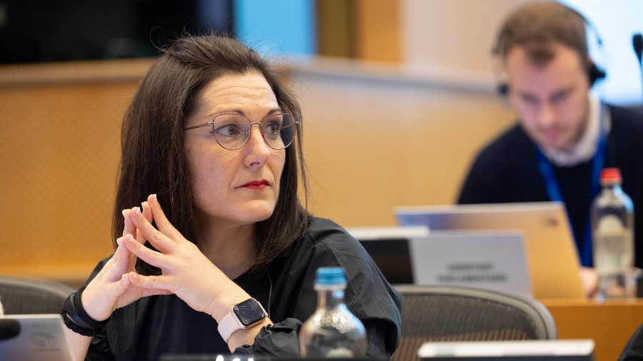 Oihane Agirregoitiak gidabaimena kentzeari buruzko akordioa bultzatu du, EBko errepideak seguruagoak izan daitezen