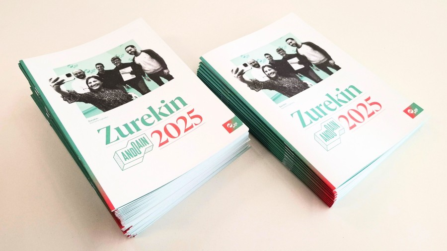 EAJ-PNV de Andoain publica un nuevo número de la revista ZUREKIN