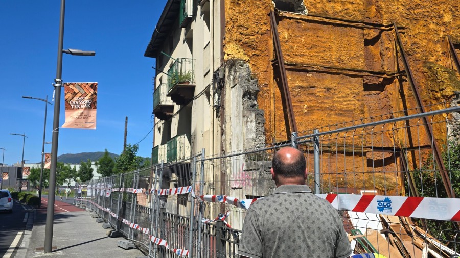 Irungo EAJ-PNV valora positivamente el último derribo de Juan Thalamas Labandibar