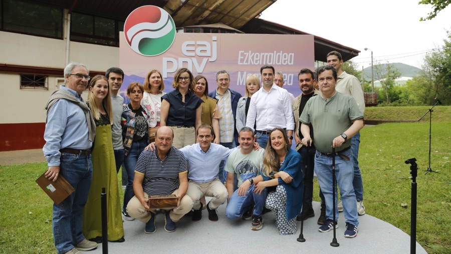 Iñigo Ansola reivindica en el Alderdikide Eguna de Ezkerraldea-Meatzaldea que EAJ-PNV “es un partido de hechos, no de relatos”
