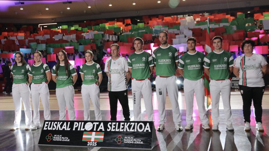 EAJ-PNV celebra el debut de la Euskal Pilota Selekzioa en competición oficial: “Es un día histórico”