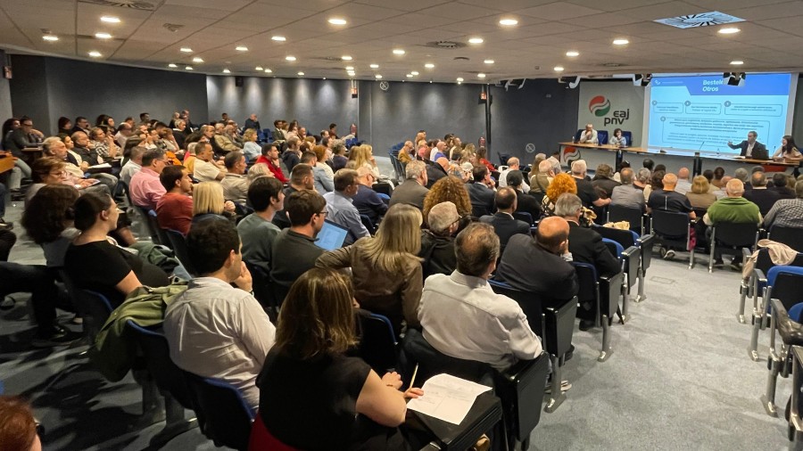 Bilbao acoge el inicio de la ronda comarcal con la que EAJ-PNV en Bizkaia reafirma su compromiso con la escucha interna y la participación activa