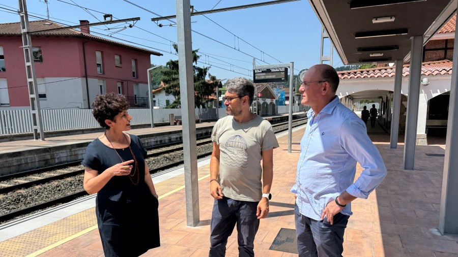 Las mejoras realizadas en la estación de tren de Ordizia, fruto del trabajo de EAJ-PNV