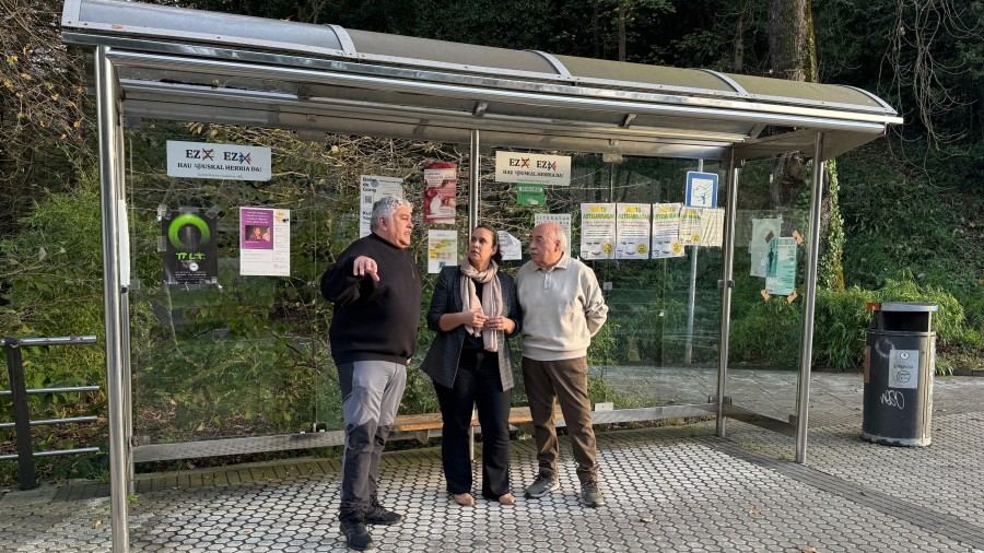 EAJ-PNV reclama a EH Bildu la adaptación urgente de las infraestructuras del recorrido del autobús en Hernani para poder incluir vehículos articulados y mejorar el servicio