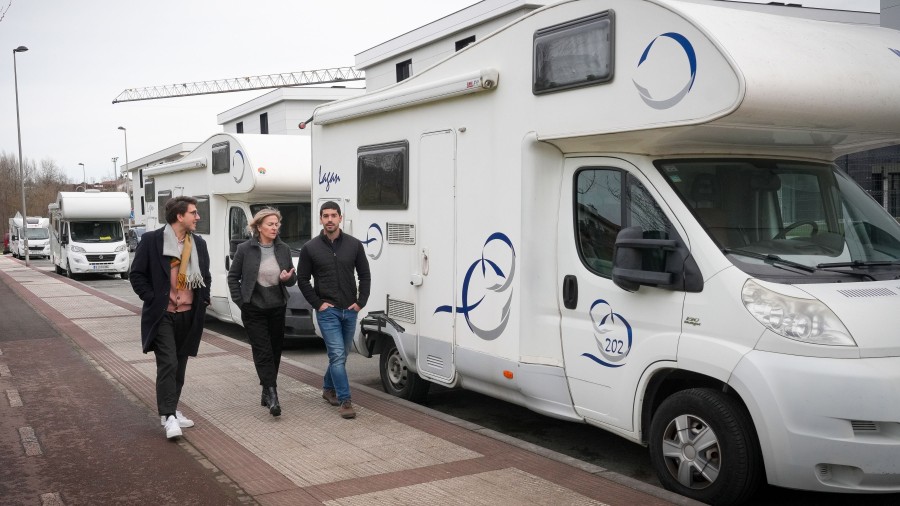 EAJ-PNVk Usurbilen autokarabanen presentzia eta aparkalekua arautzeko eskatzen du