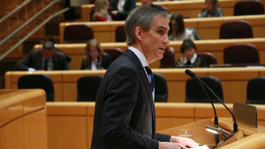 Igotz López solicita al ministro Puente más inversión en infraestructuras ferroviarias para lograr un transporte público “seguro, puntual y de calidad”