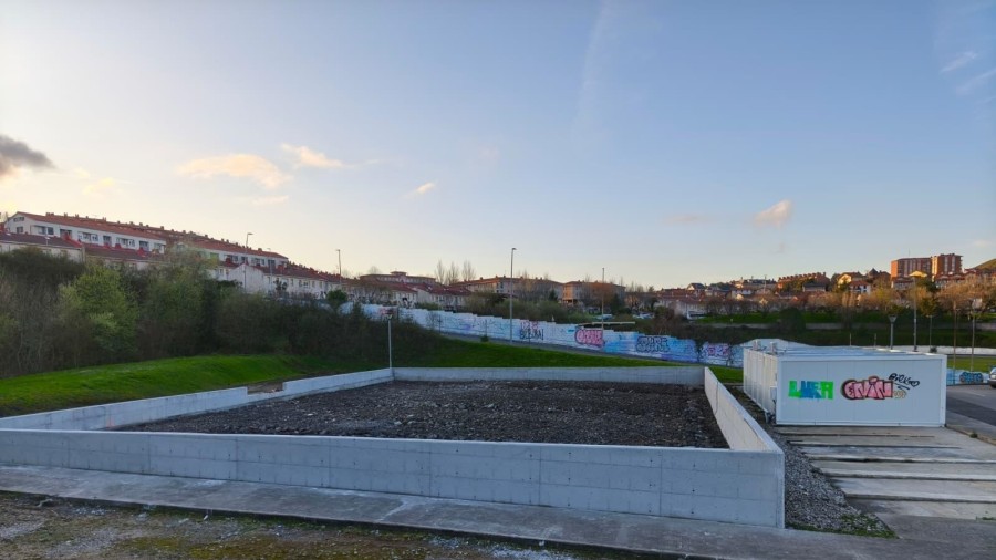 EAJ-PNV de Abanto Zierbena pone en valor el nuevo espacio deportivo para jóvenes en Gallarta