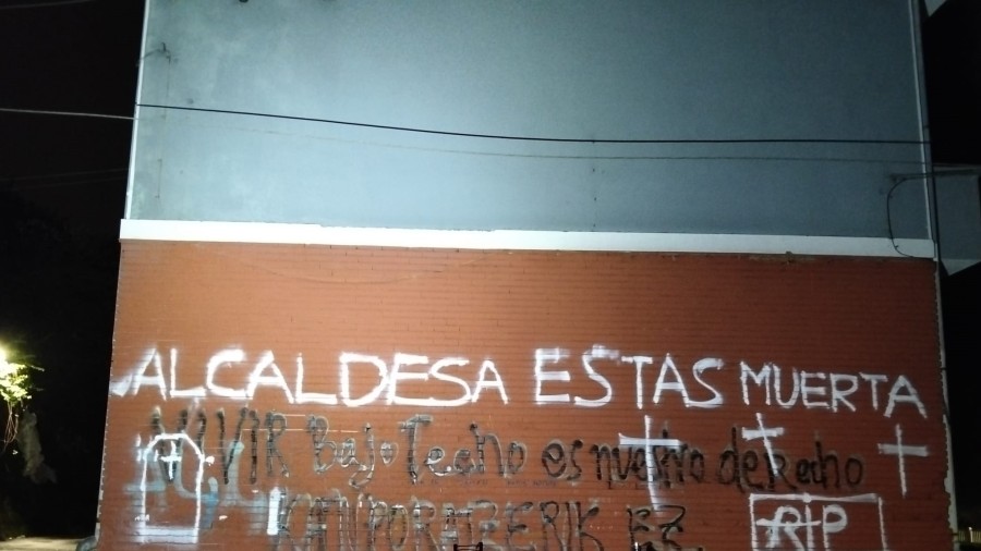 EAJ-PNVk Esther Iturrioz Rementeria Alkateari babesa adierazi dio pintada mehatxagarrien aurrean, eta gertakari hauek irmoki gaitzetsi ditu EAJ-PNVk Esther Iturrioz Rementeria Alkateari babesa adierazi dio pintada mehatxagarrien aurrean, eta gertakari hauek irmoki gaitzetsi ditu
