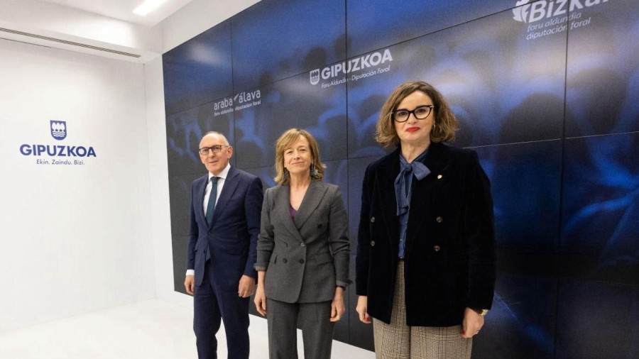 Arabak, Bizkaiak eta Gipuzkoak neurri fiskal sorta planteatu dute ehun ekonomikoaren gaineko tentsioak arintzeko